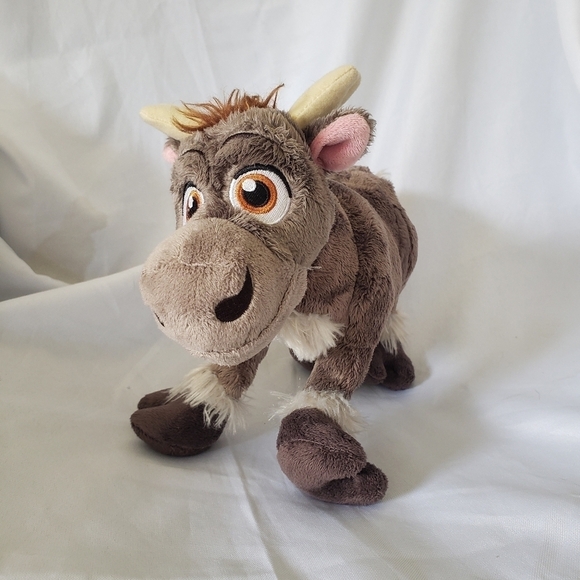 Disney Frozen Sven Stuffed Animal Plush Toy Reindeer Genuine Original 12-inch - Picture 1 of 10